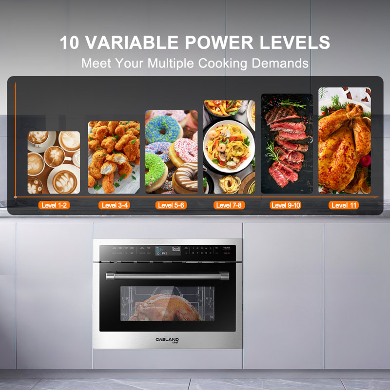 Gaslandchef GASLAND Chef 24 Inch 1.6 Cu. Ft. Builtin Convenction